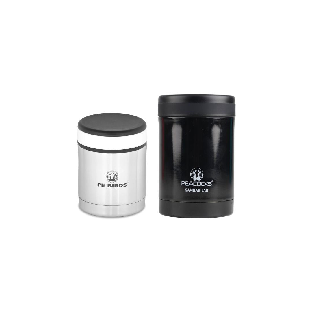 Pe Birds Regular Sambar Jar (250ml + 390ml)