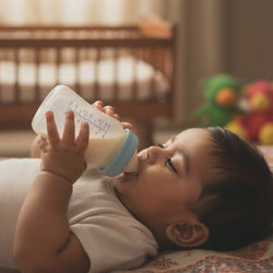 PE BIRDS 316 Grade Stainless Steel Double Wall Baby Bottle | Insulated food jar for Baby 280ml