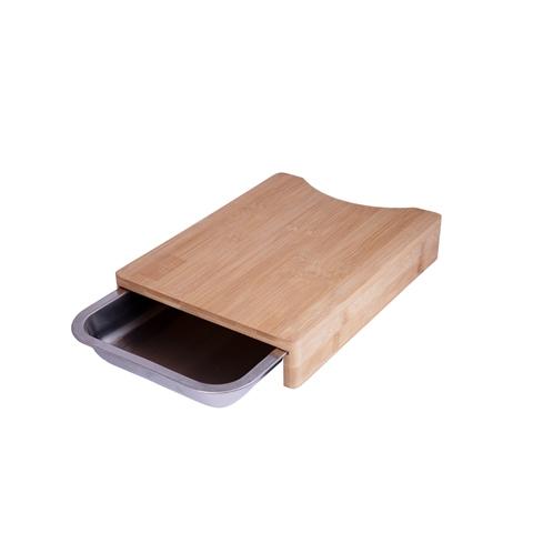 PE BIRDS Bamboo Cutting Board Anti Skid Size of 31.0 cm L x 23.0 cm W 5.5 cm H