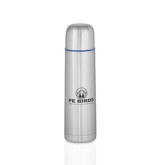 PE BIRDS Stainless Steel Double Wall Bullet Slim Vacuum Flask