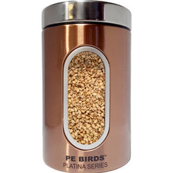 PE BIRDS Copper Round Storage Copper Jar For Kitchen Storage