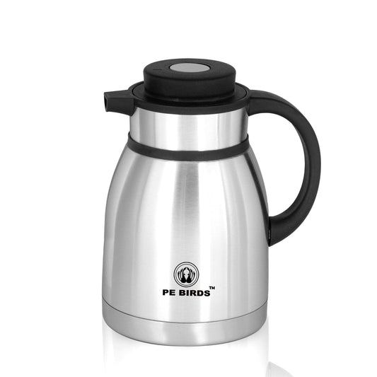 PE BIRDS Stainless Steel Irish Coffee Pot Vacuum Flask