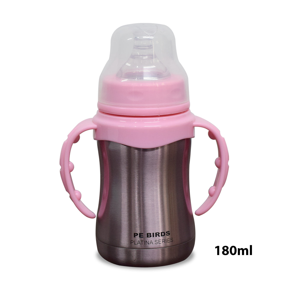 PE BIRDS 316 Grade Stainless Steel Double Wall Baby Bottle