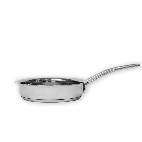 Triply Stainless Steel Frypan with Stainless Steel LID