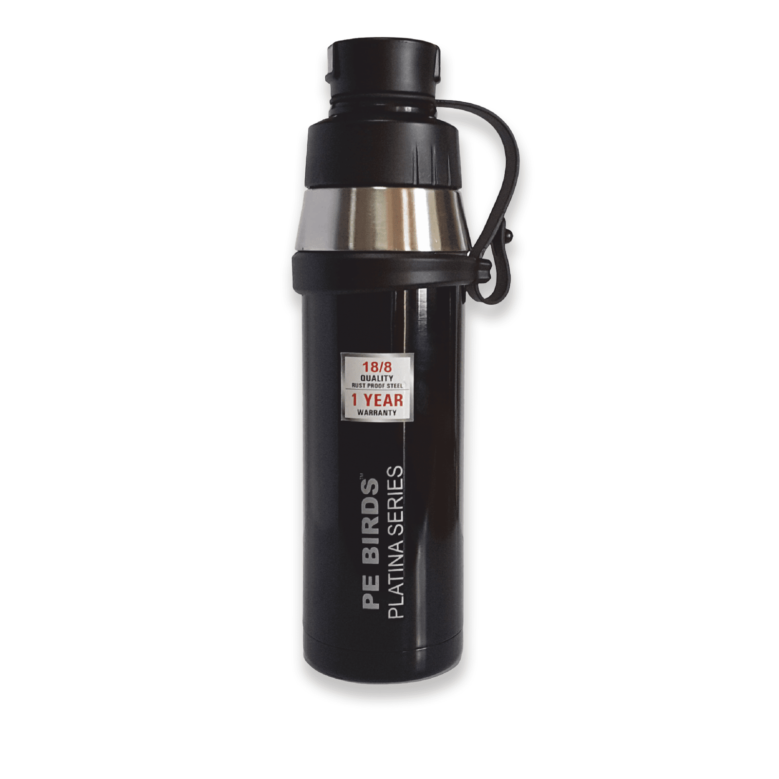 PE BIRDS Stainless Steel Marc Vacuum Flask Platina Series