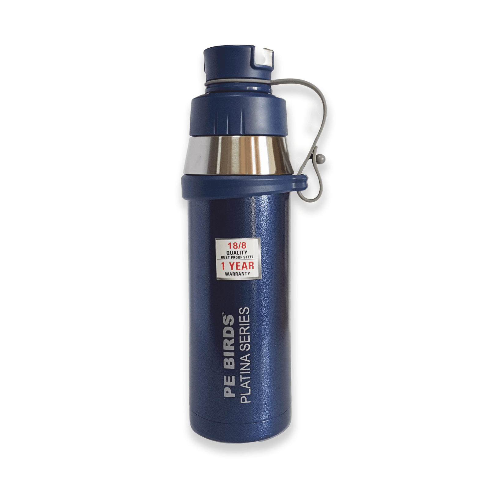 PE BIRDS Stainless Steel Marc Vacuum Flask Platina Series