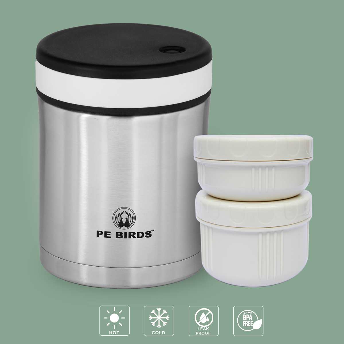 Sambar Jar Vacuum Insulated Food Jar 1000 Ml